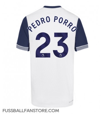 Tottenham Hotspur Pedro Porro #23 Replik Heimtrikot 2024-25 Kurzarm